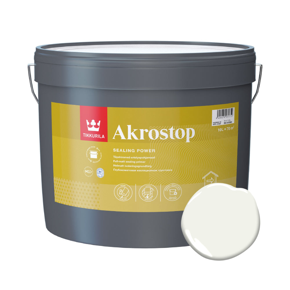 Tikkurila Akrostop Stain Blocker White