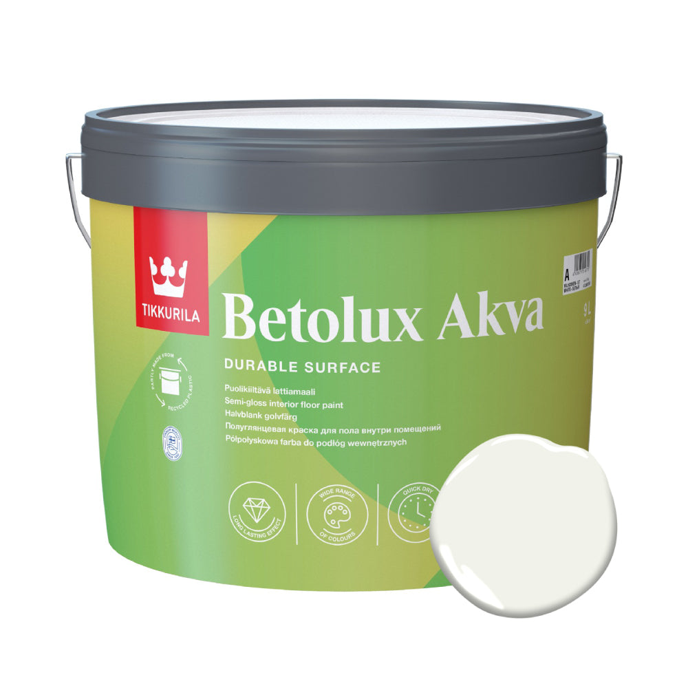 Tikkurila Betolux Akva Floor Paint White