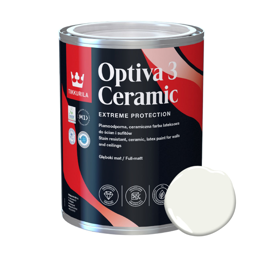Tikkurila Optiva Ceramic Super Matt 3 White