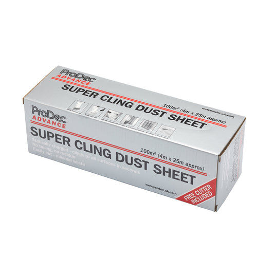 ProDec Advance Super Cling Polythene Dust Sheet Roll
