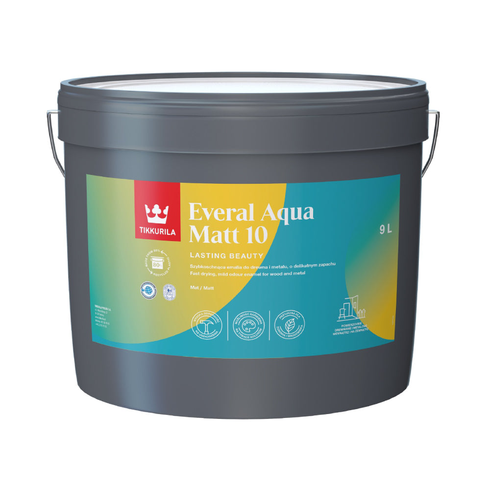Tikkurila Everal Aqua 10 Matt Colour