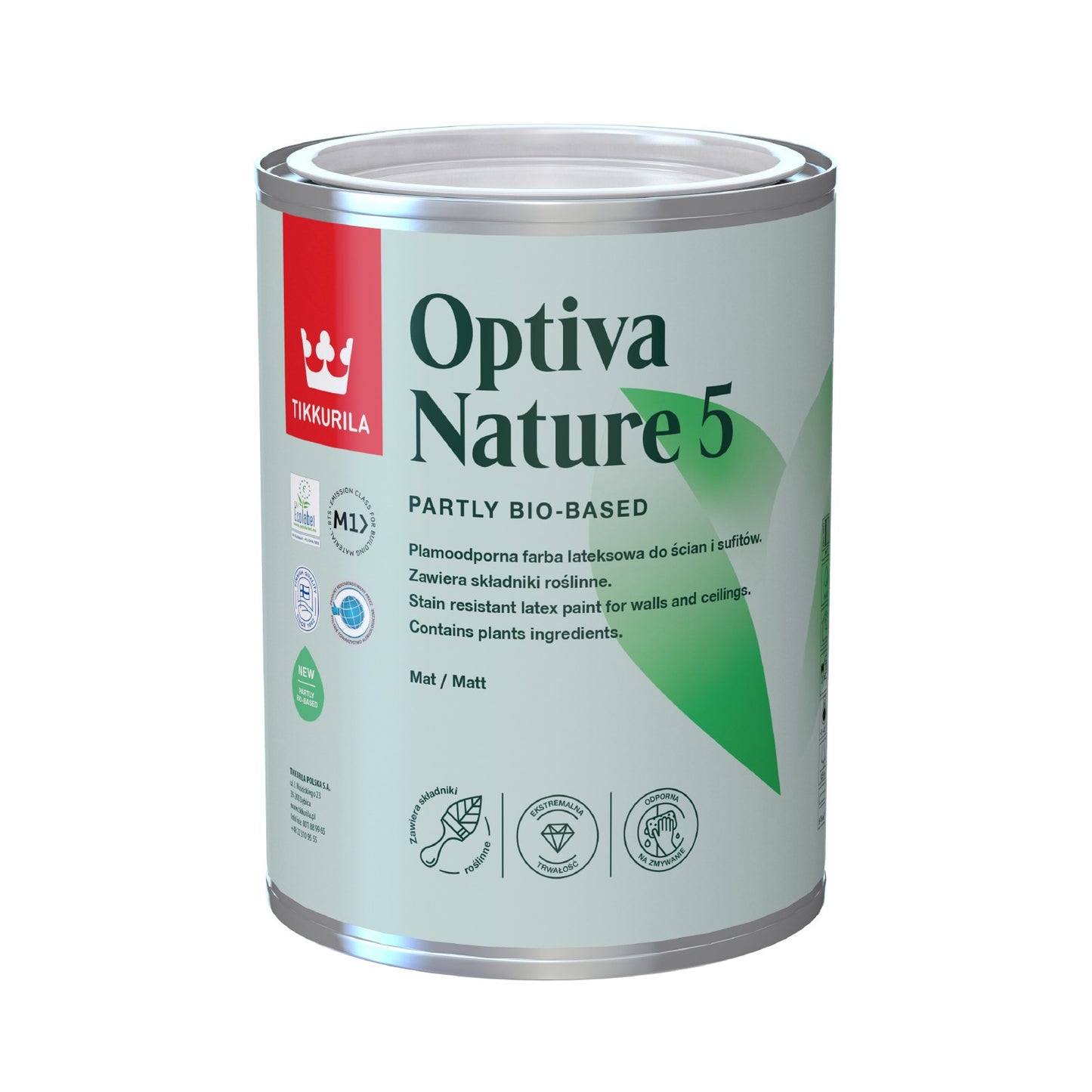 Tikkurila Optiva Nature Matt 5 Colour