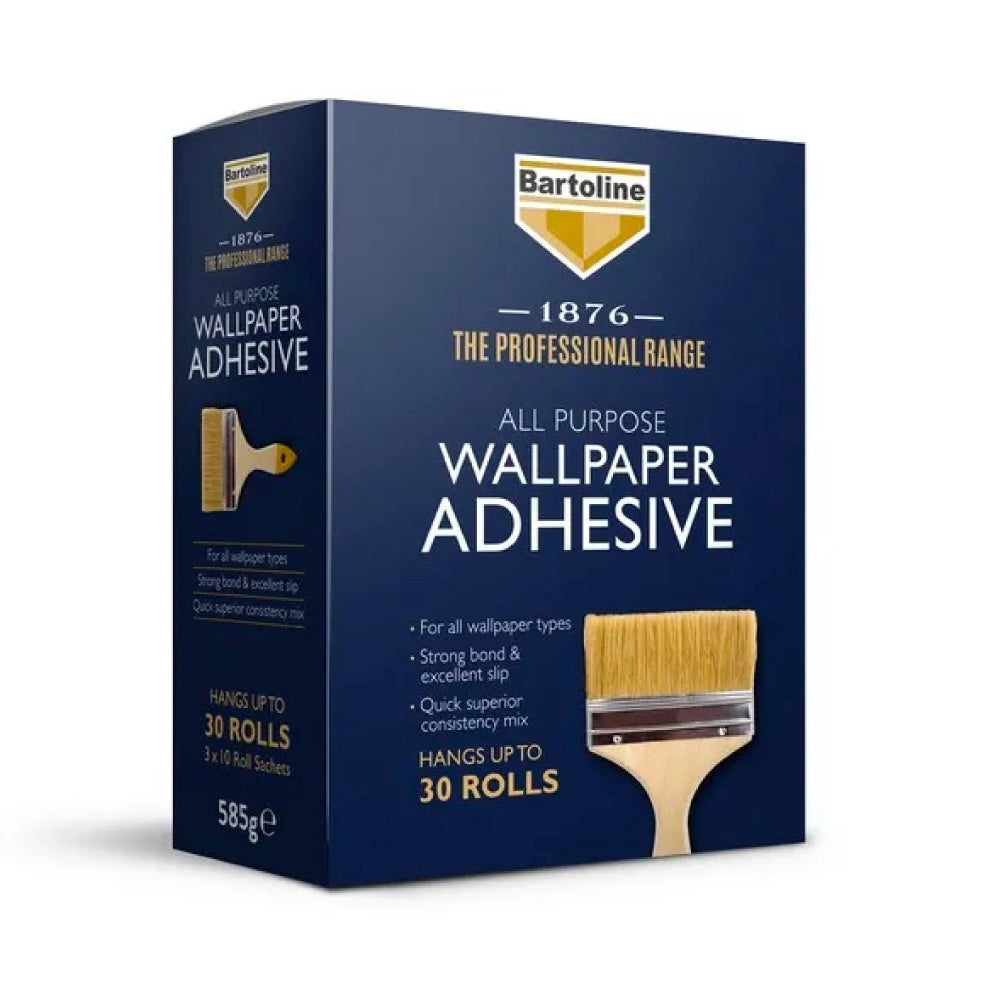 Bartoline 1876 Wallpaper Adhesive 30x Roll Trade Box