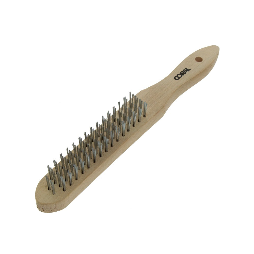 Coral 4-Row Wire Brush
