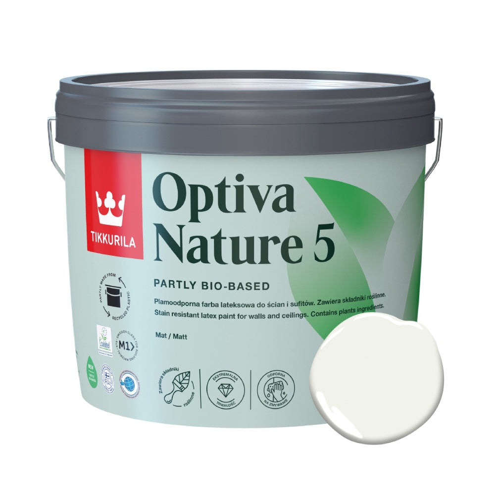 Tikkurila Optiva Nature Matt 5 White