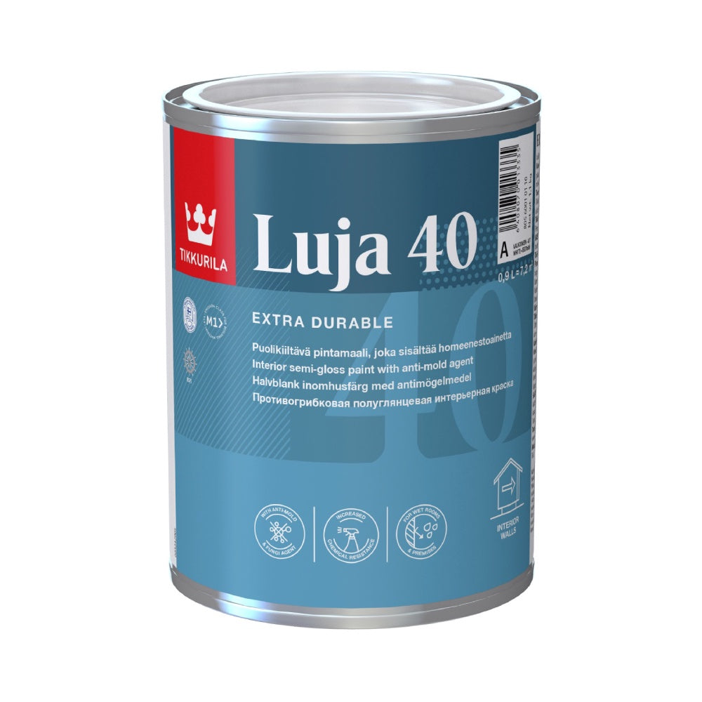 Tikkurila Luja 40 Semi Gloss White