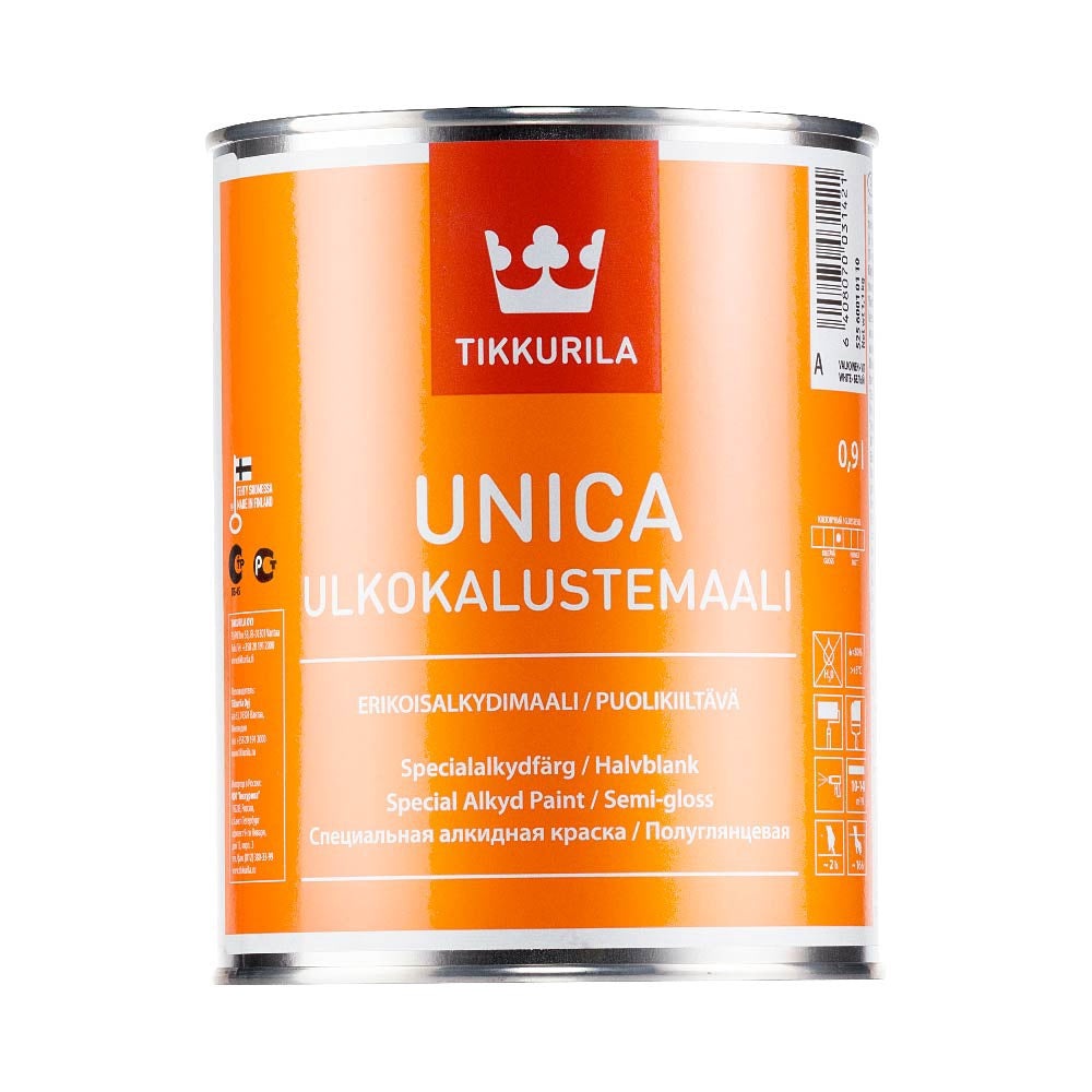 Tikkurila Unica Semi Gloss Enamel White