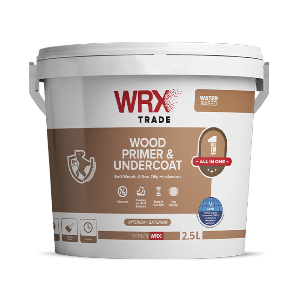 WRX Wood Primer Undercoat – Perfect Base for Wood Painting