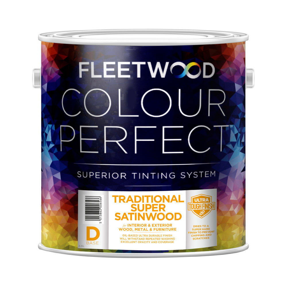 Fleetwood Traditional Oil Based Satinwood Colours