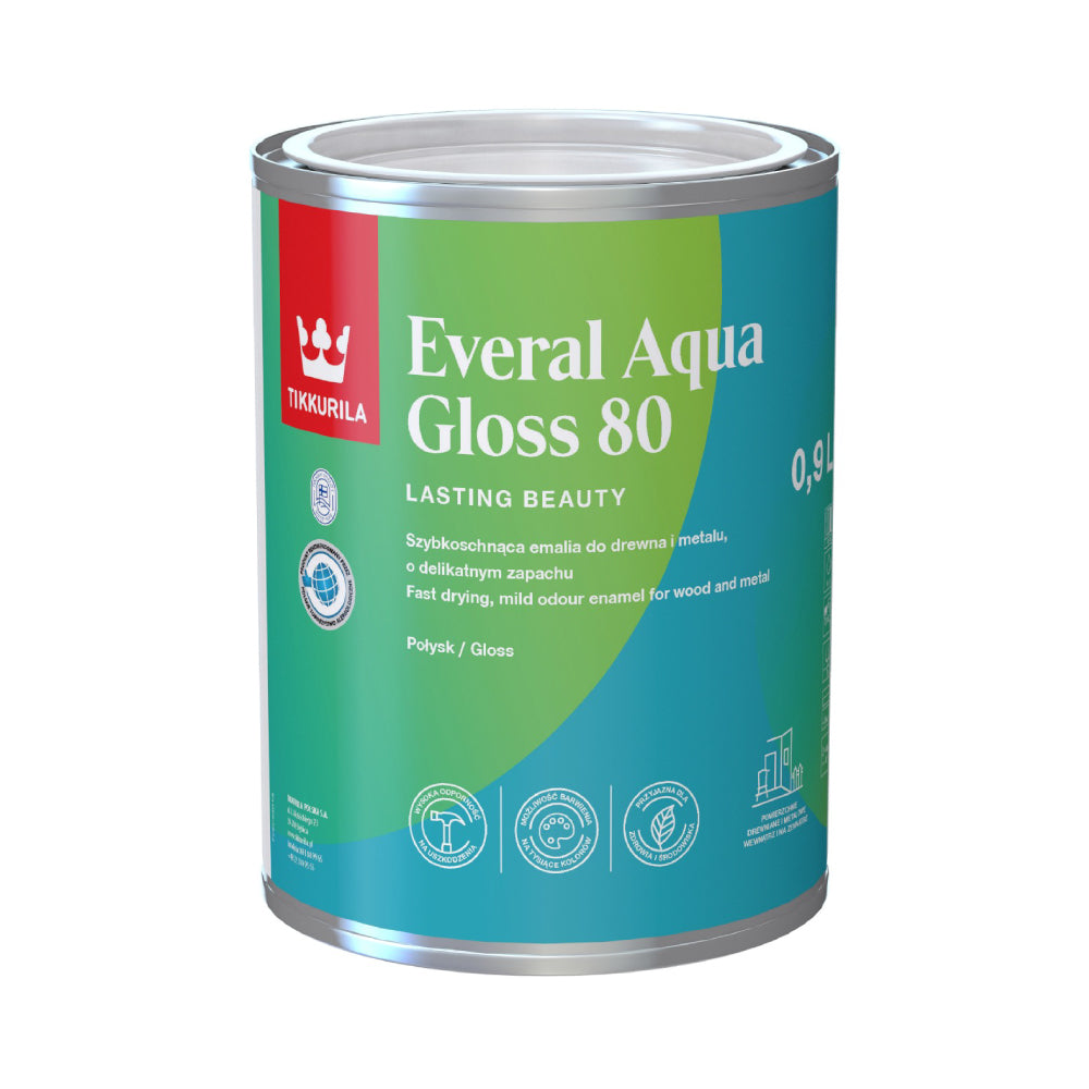 Tikkurila Everal Aqua 80 Gloss Colour