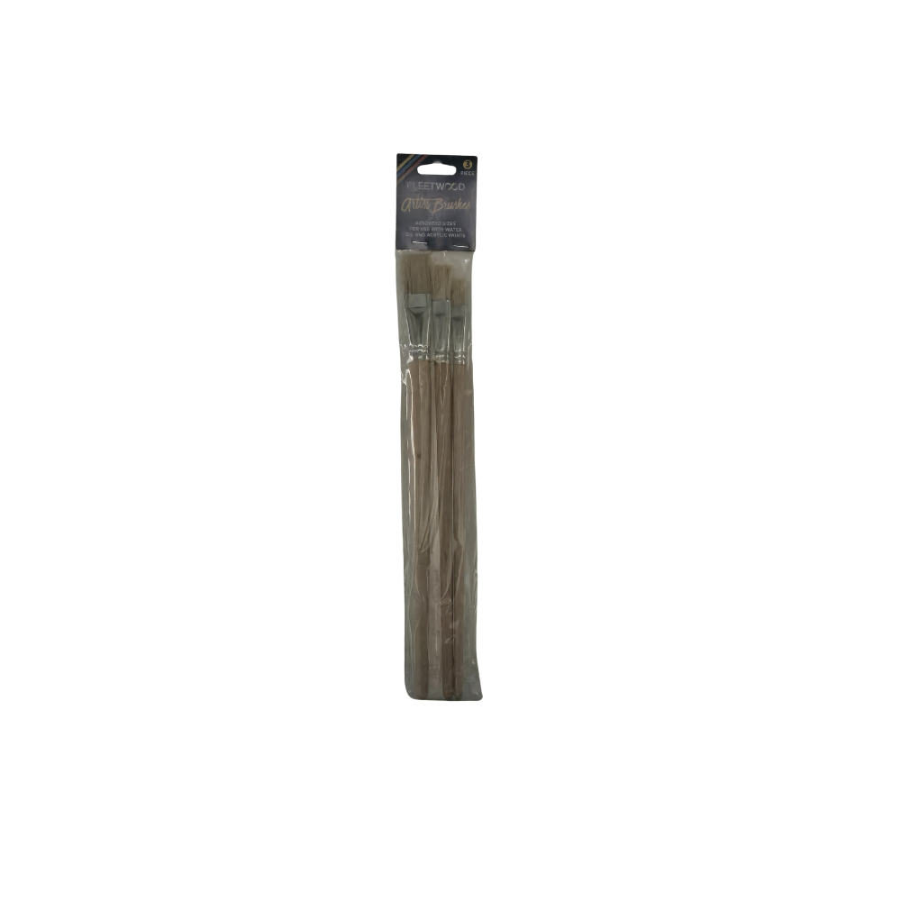 Fleetwood Artist Paint Brush Set 3 Pack