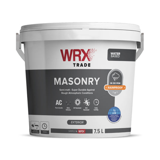WRX Masonry Paint for exterior decorating