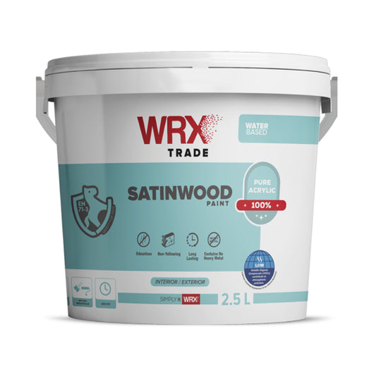 WRX Satinwood paint for wooden surfaces