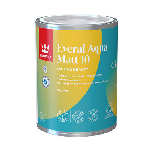 Tikkurila Everal Aqua 10 Matt Colour