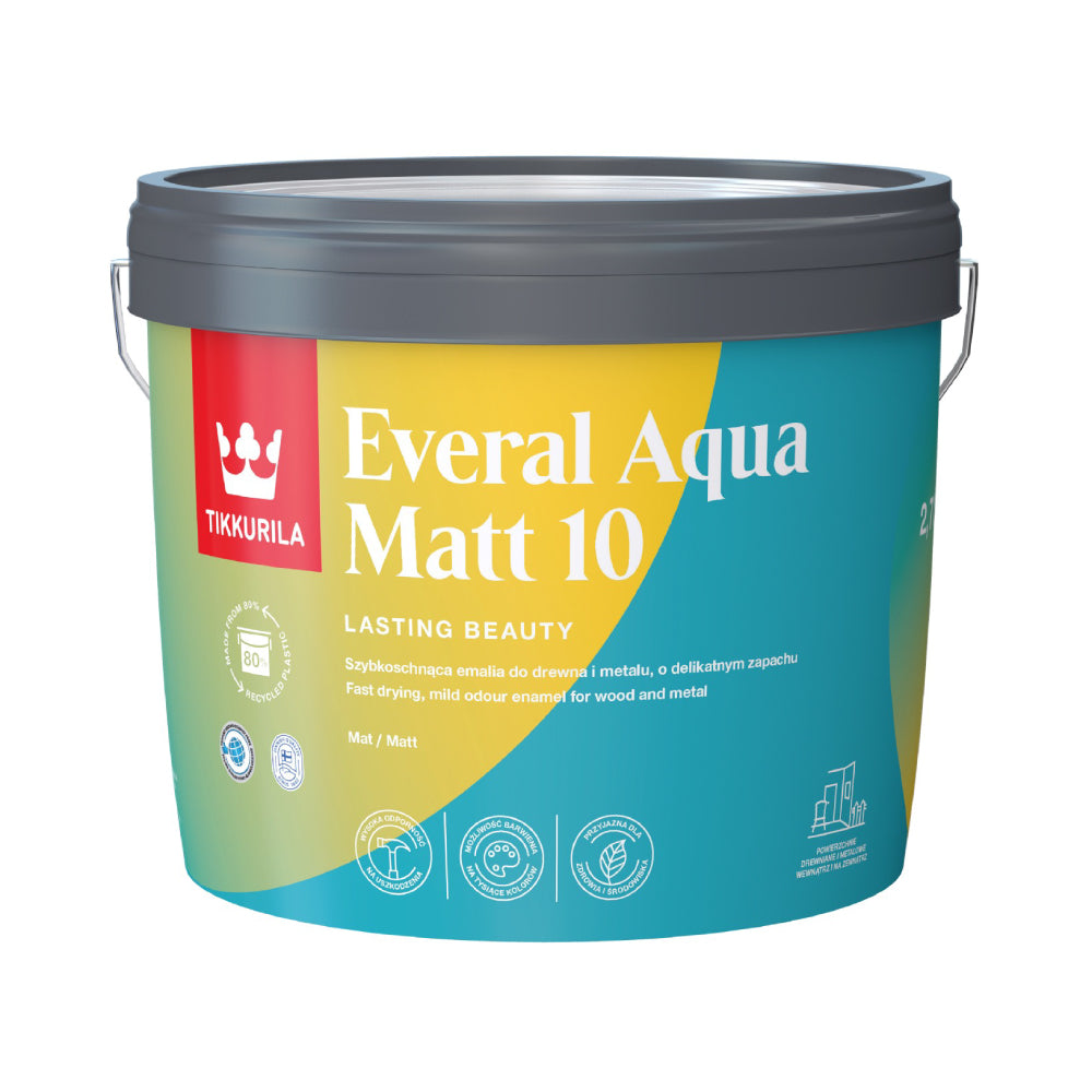 Tikkurila Everal Aqua 10 Matt Colour