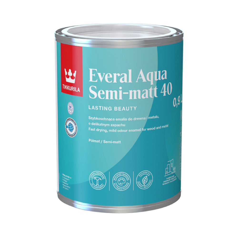 Tikkurila Everal Aqua 40 Semi Matt Colour