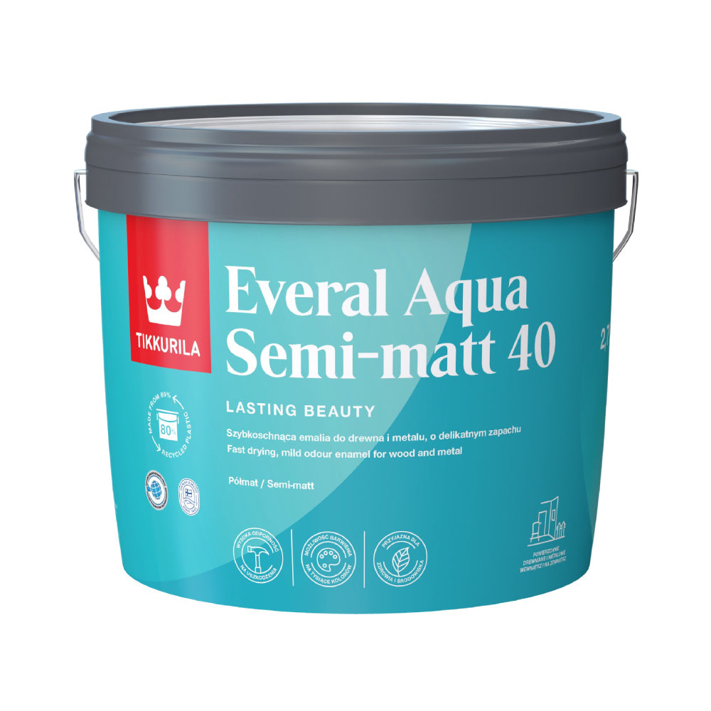 Tikkurila Everal Aqua 40 Semi Matt Colour