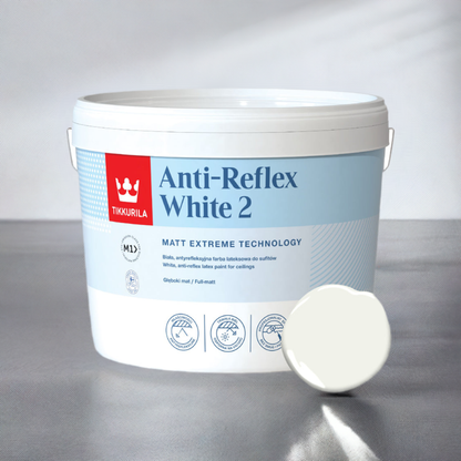 anti reflex white 2 paint