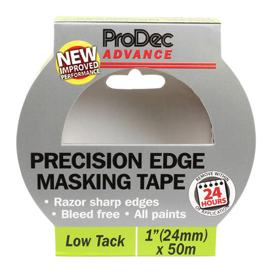 ProDec Advance precision edge low tack masking tape 24mm