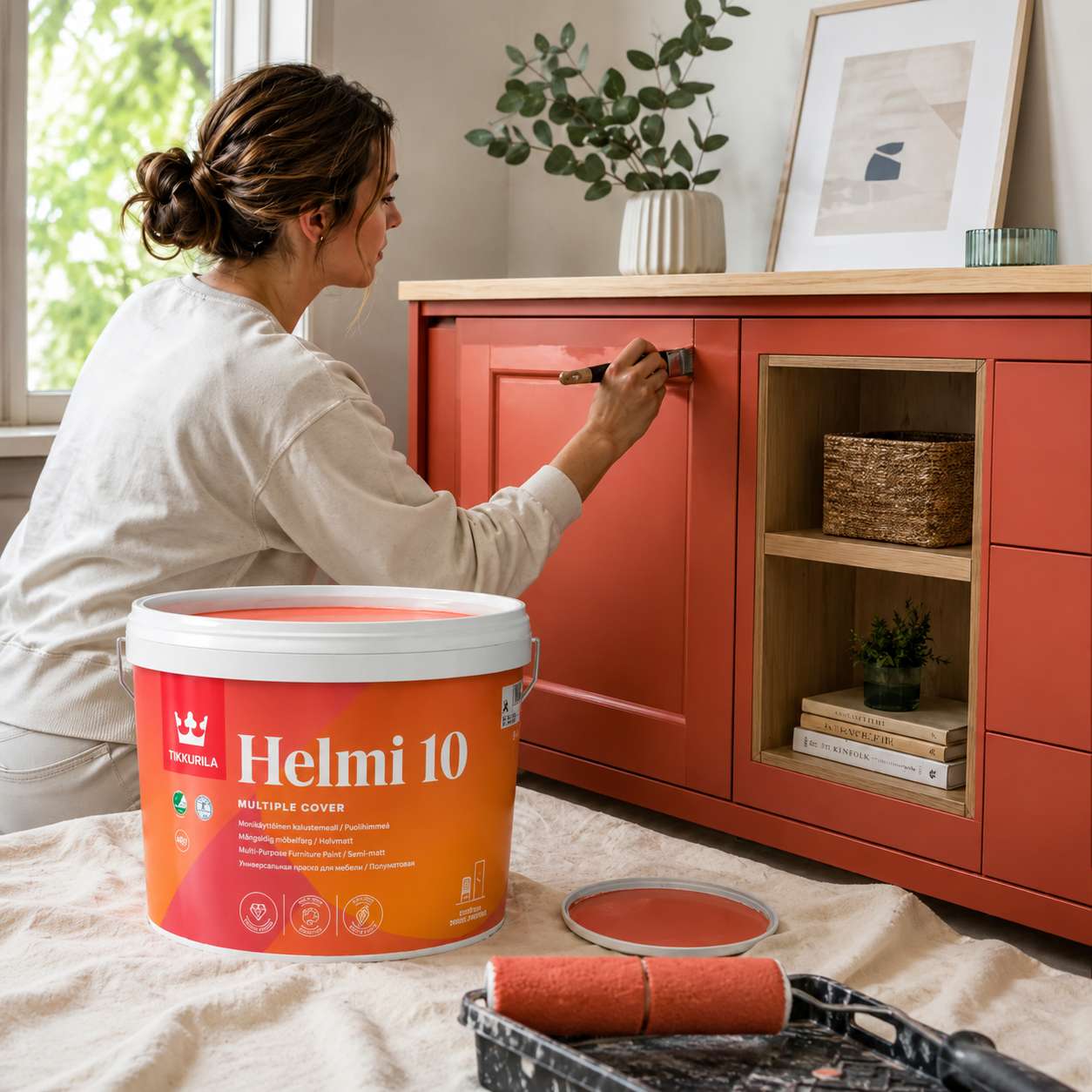 tikkurila paint for indoor furniture
