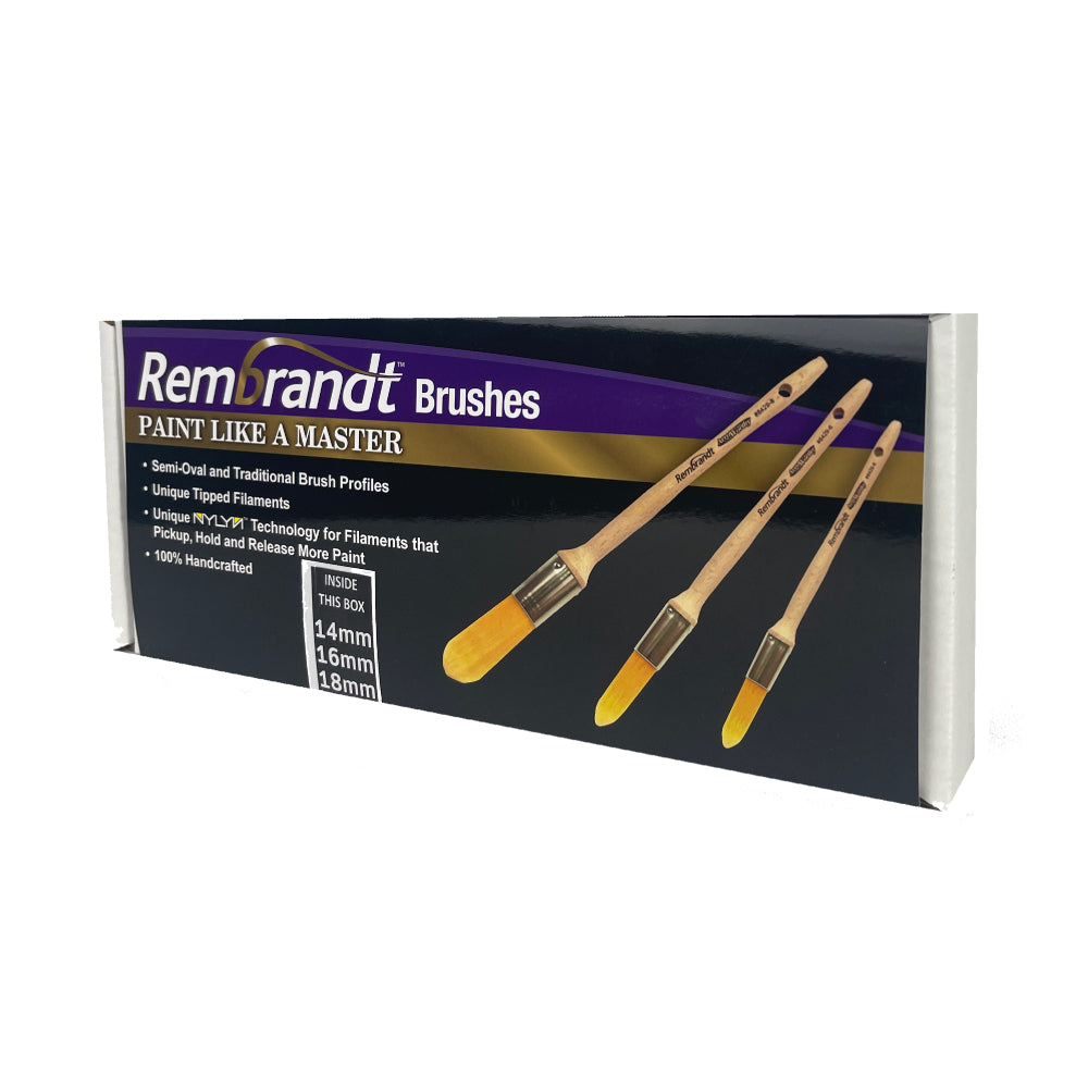 Arroworthy Classic Round Sash Nylon Brush