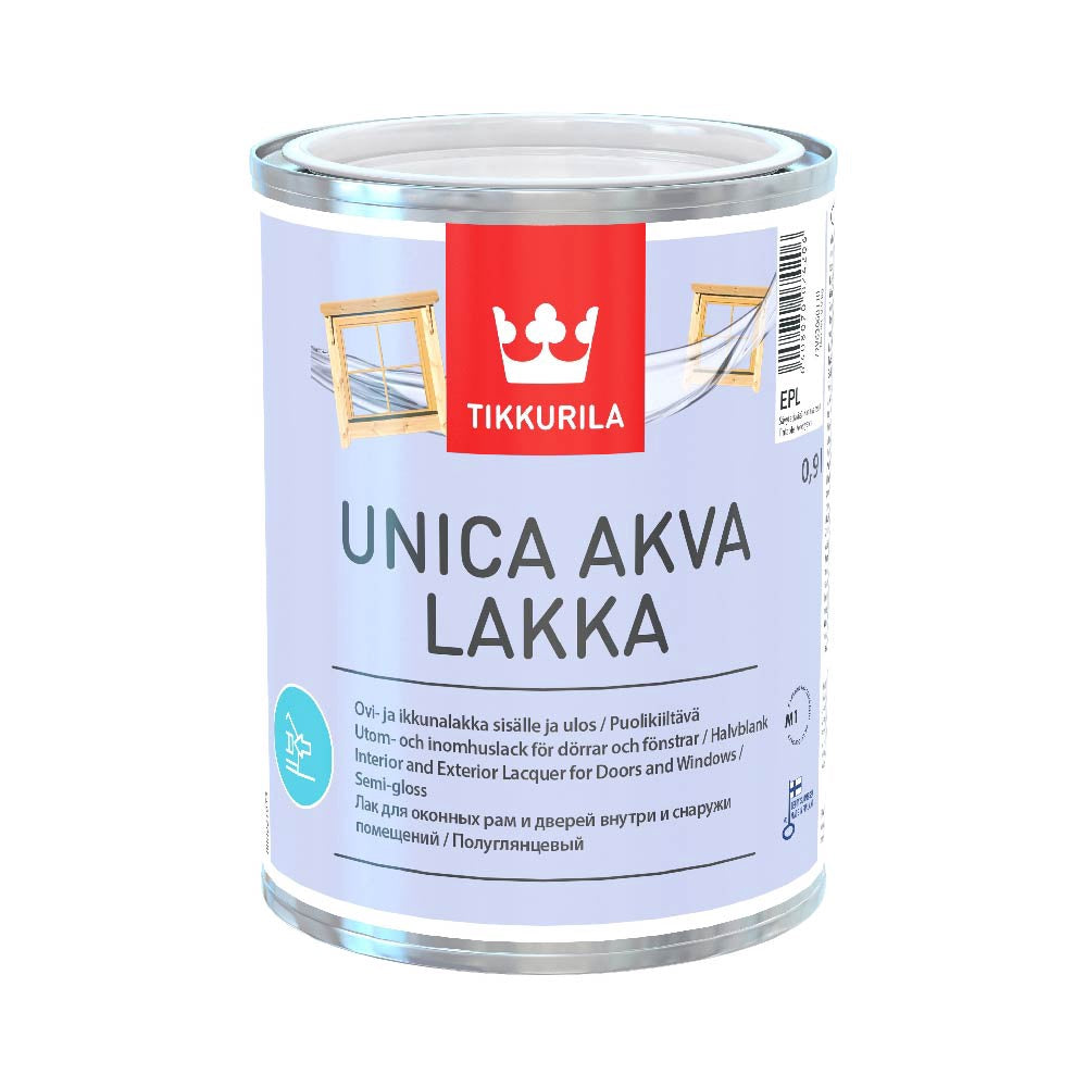 Tikkurila Unica Akva Lacquer Colour