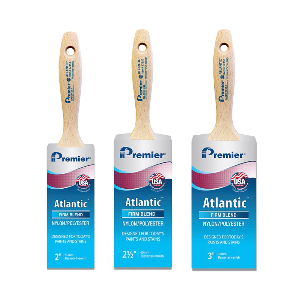 Premier Atlantic Beaver Tail Flat Brush