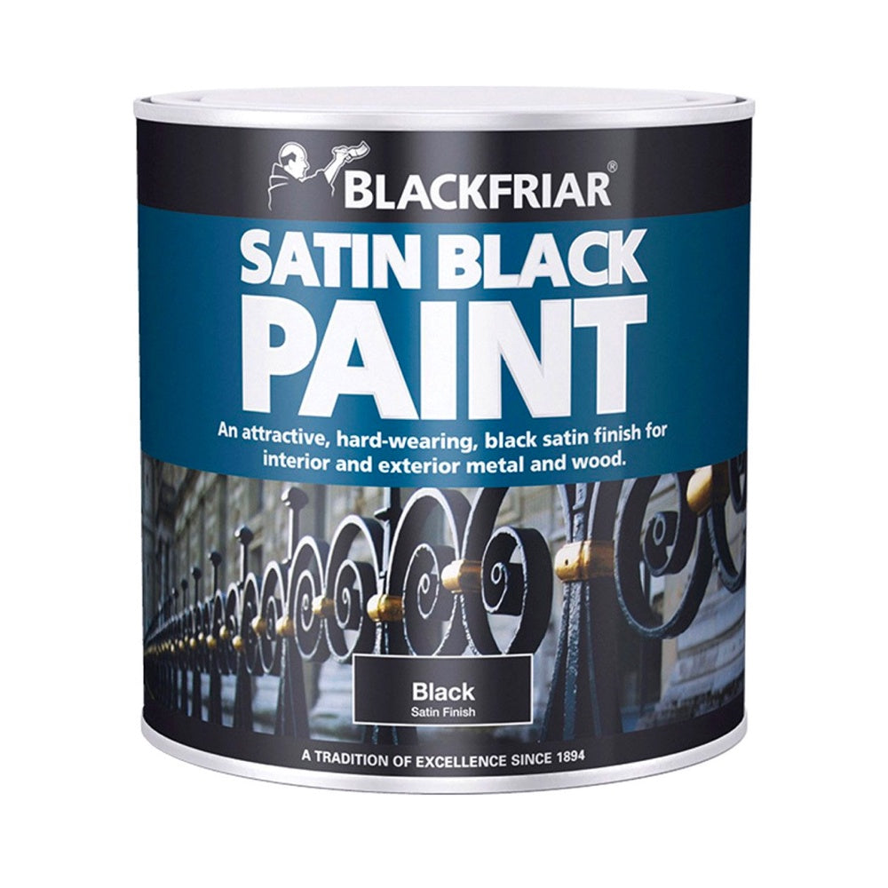 Blackfriar Satin Black Paint