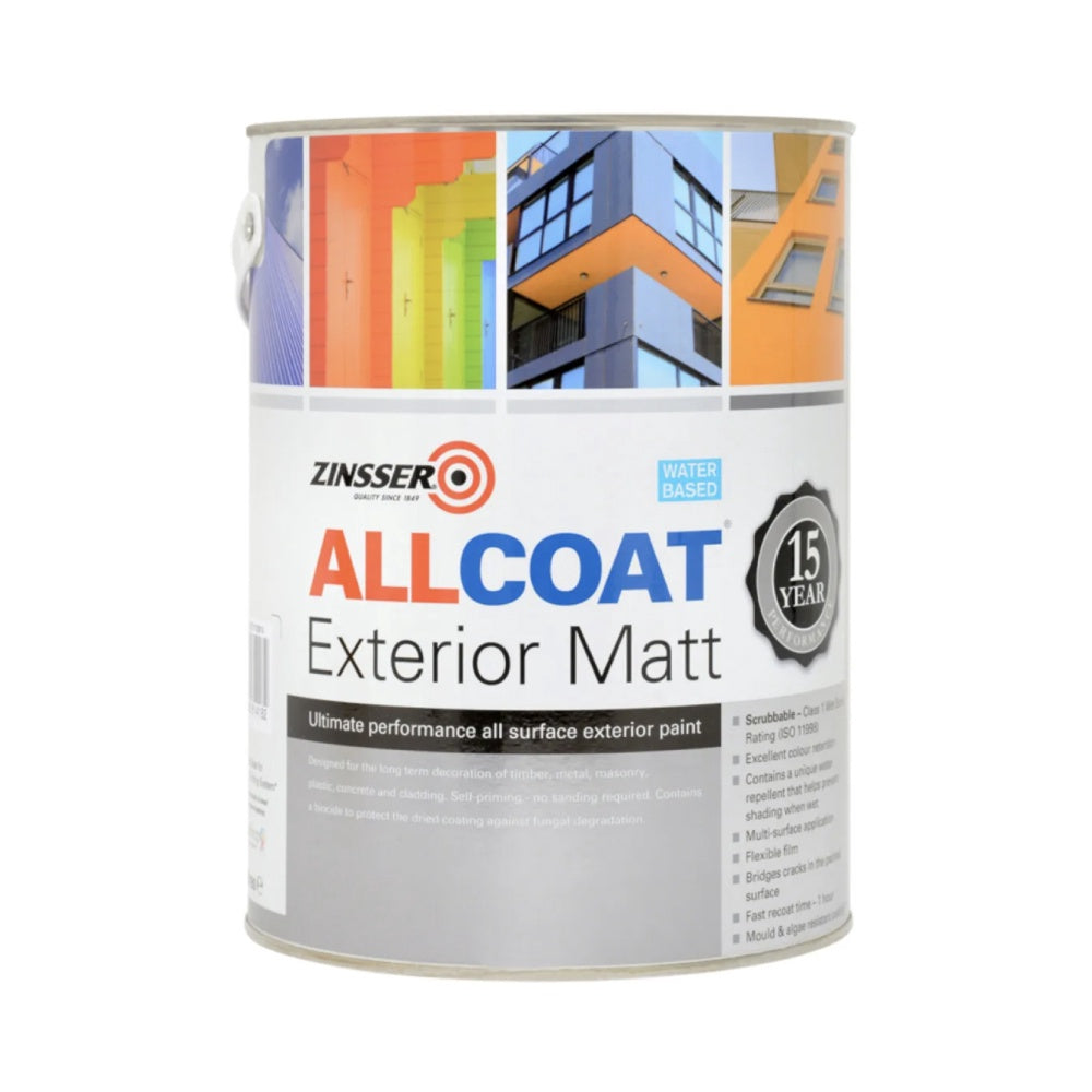 Zinsser Allcoat Exterior Matt (Water Based)