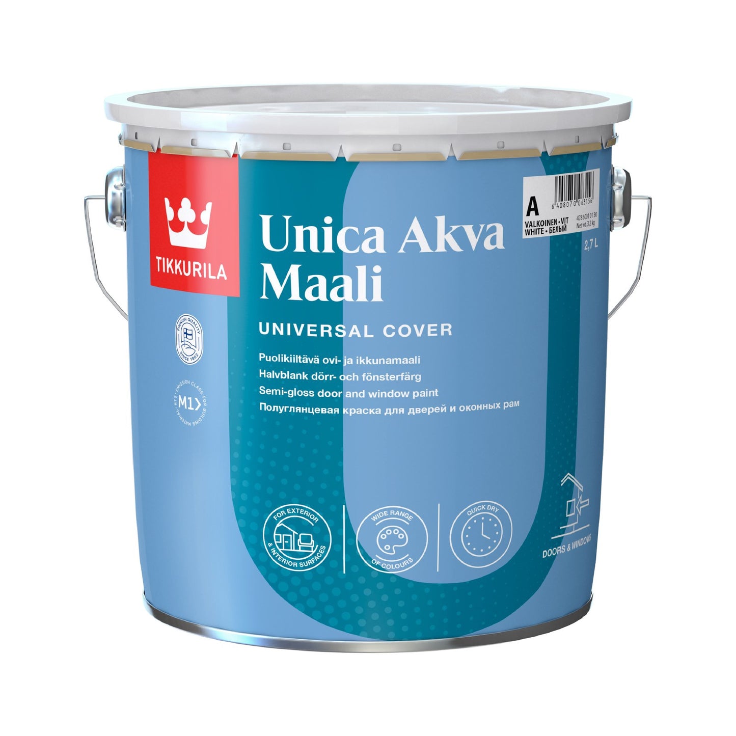 Tikkurila Unica Akva Maali Colour